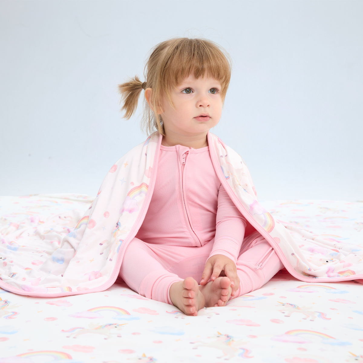 Unicorn Dreams Large Bamboo Cuddle Blanket