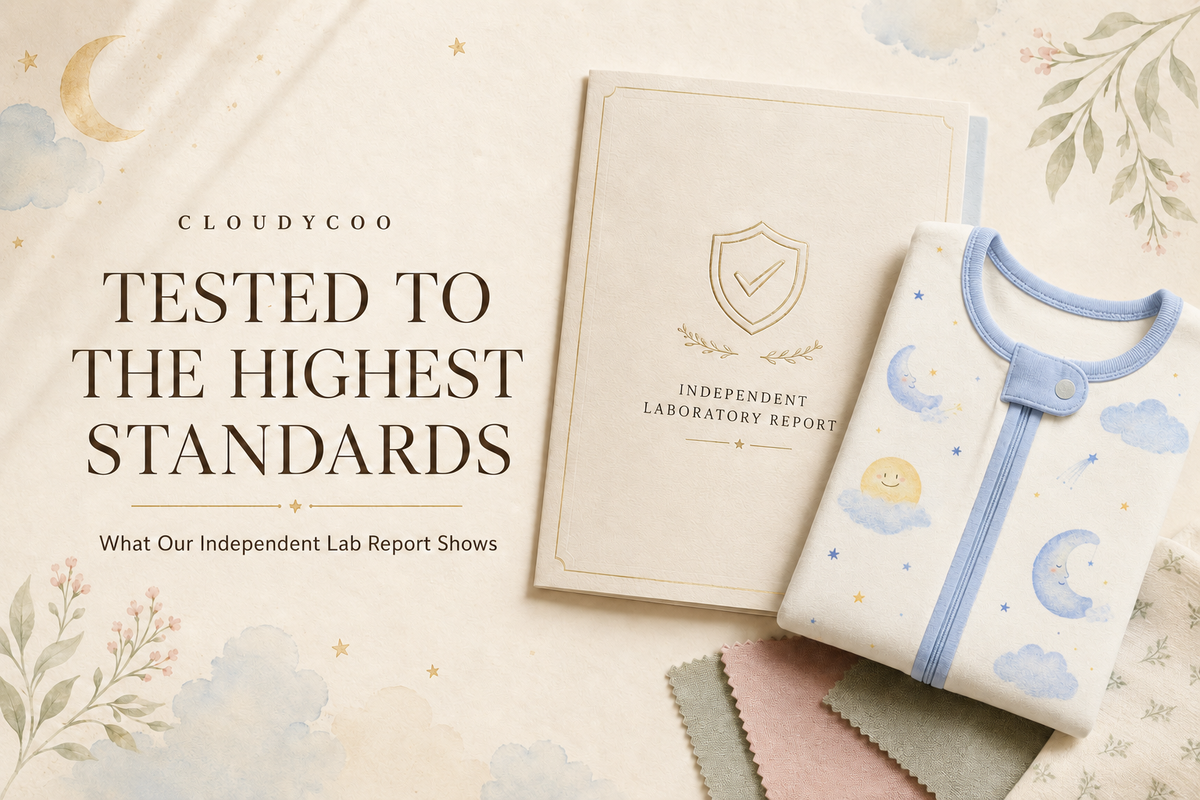 CloudyCoo Baby Sleepwear Testing: CPSIA Compliance and Independent Lab Results