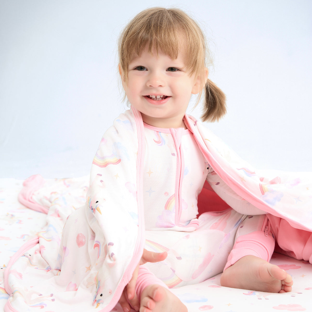 Unicorn Dreams Large Bamboo Cuddle Blanket