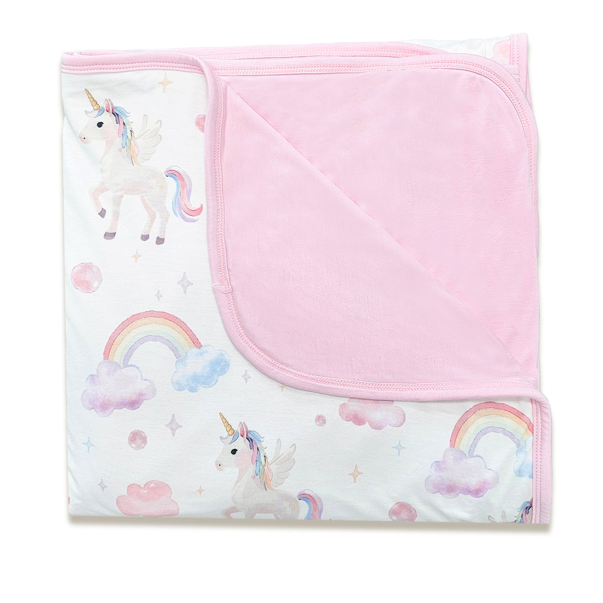Unicorn Dreams Large Bamboo Cuddle Blanket