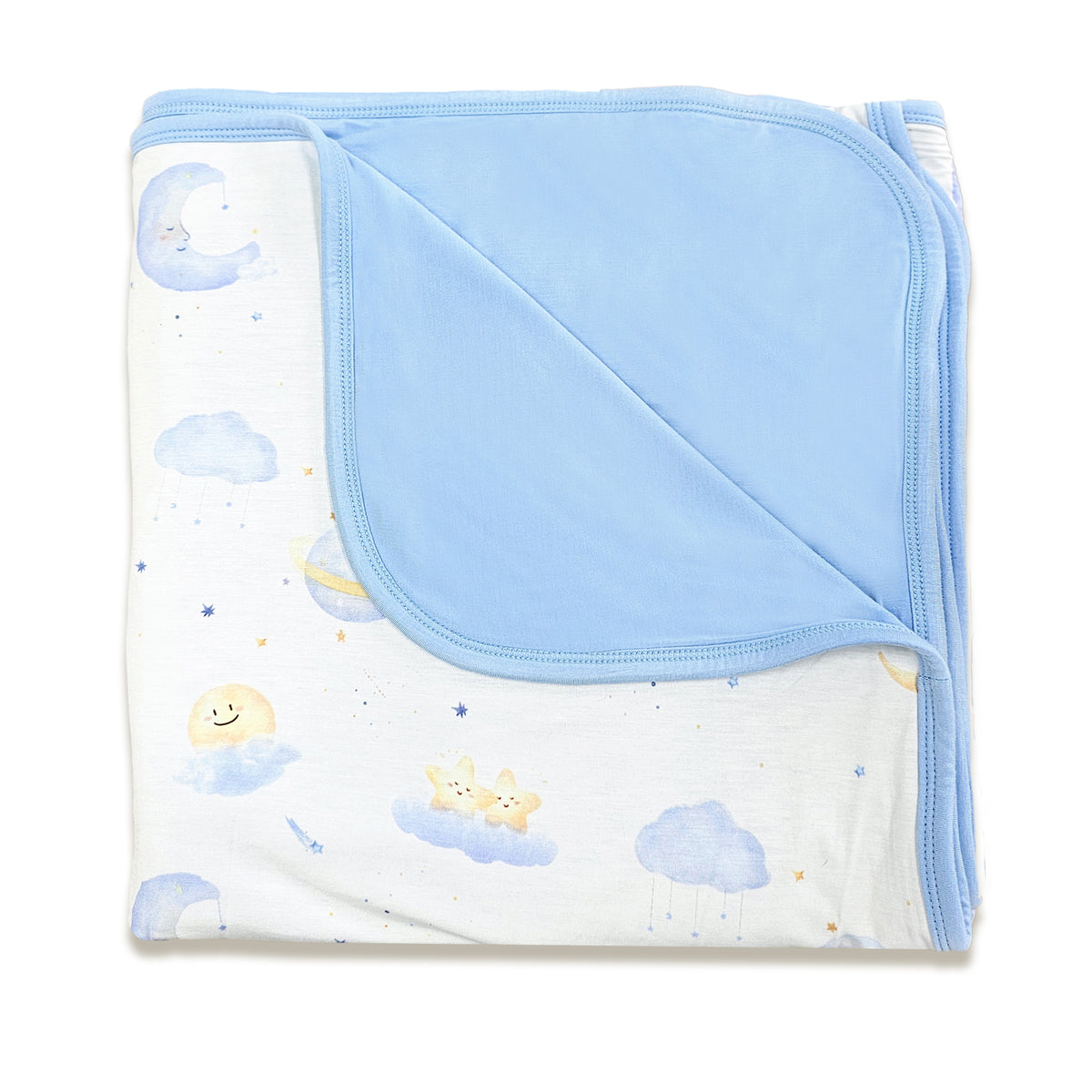 Starry Night Large Bamboo Cuddle Blanket