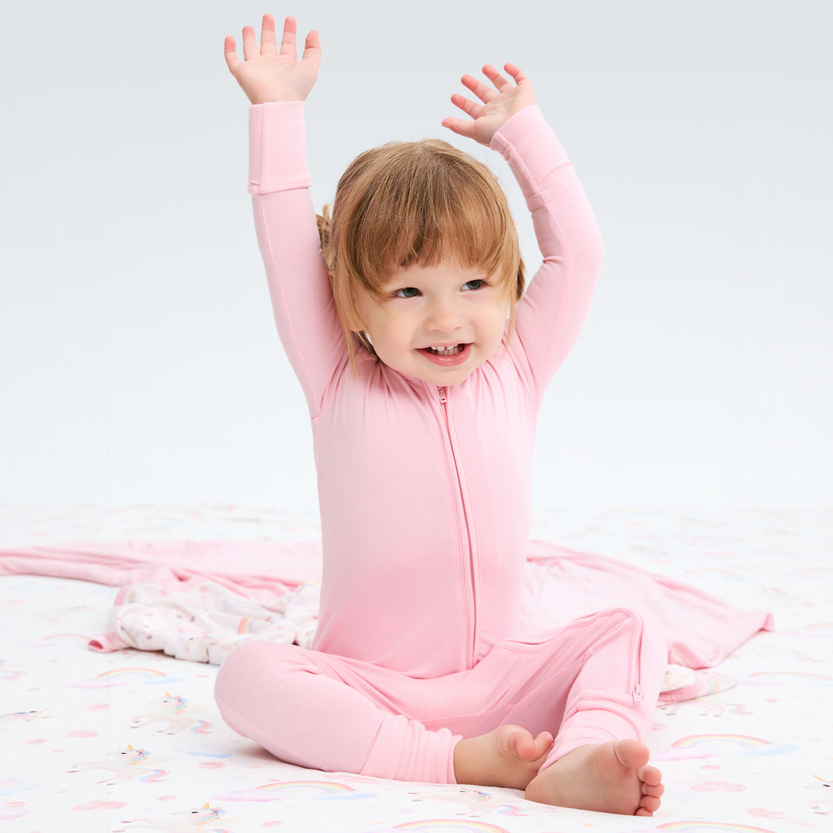 Petal Hush zippy front