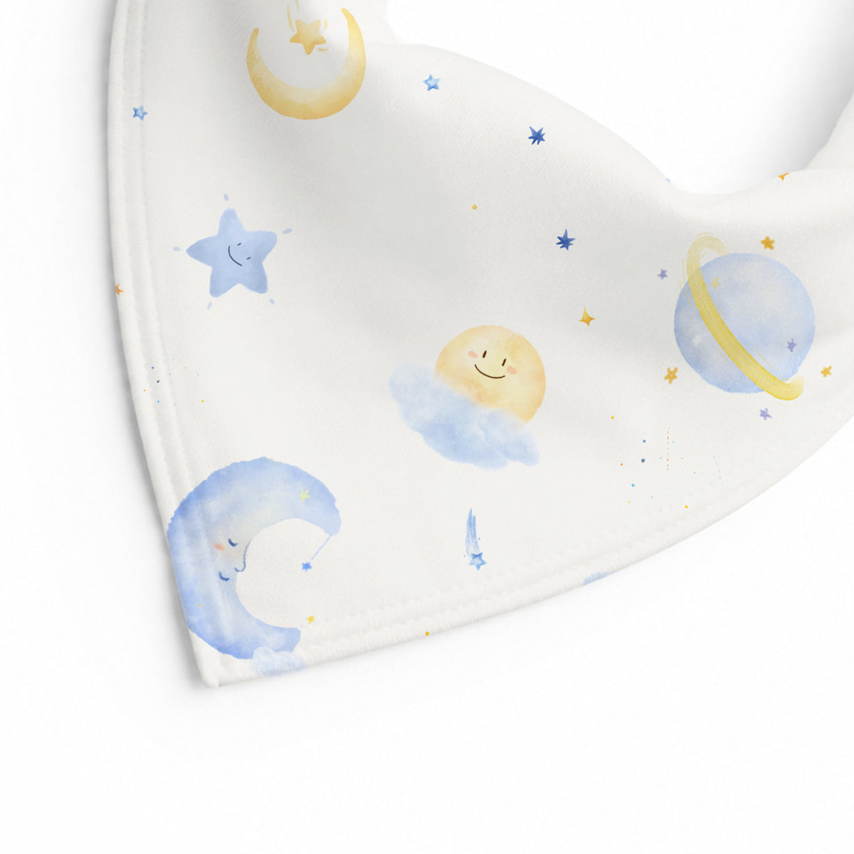 Starry Night Bib front detail view